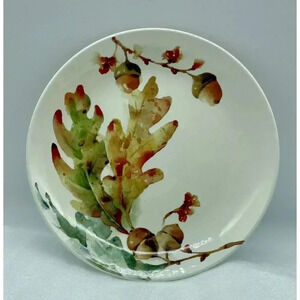 Way To Celebrate Fall Stoneware Salad Plate‎ 8” Dishwasher & Microwave Safe